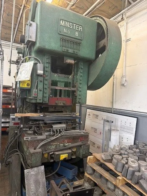 Used MINSTER #8 O.B.I. Presses California US | Machinery Network #888594