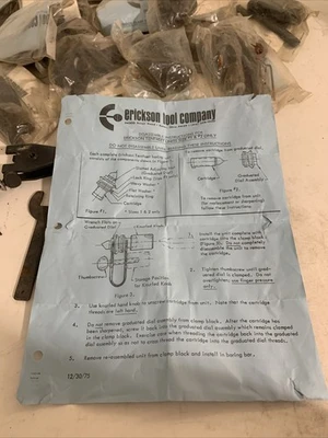 NEW Erickson Tool Company Does Not Apply