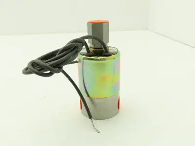 Honeywell Skinner V5H60940 Solenoid Valve 3-Way 24VDC 75 PSI NO 1/4" NPT