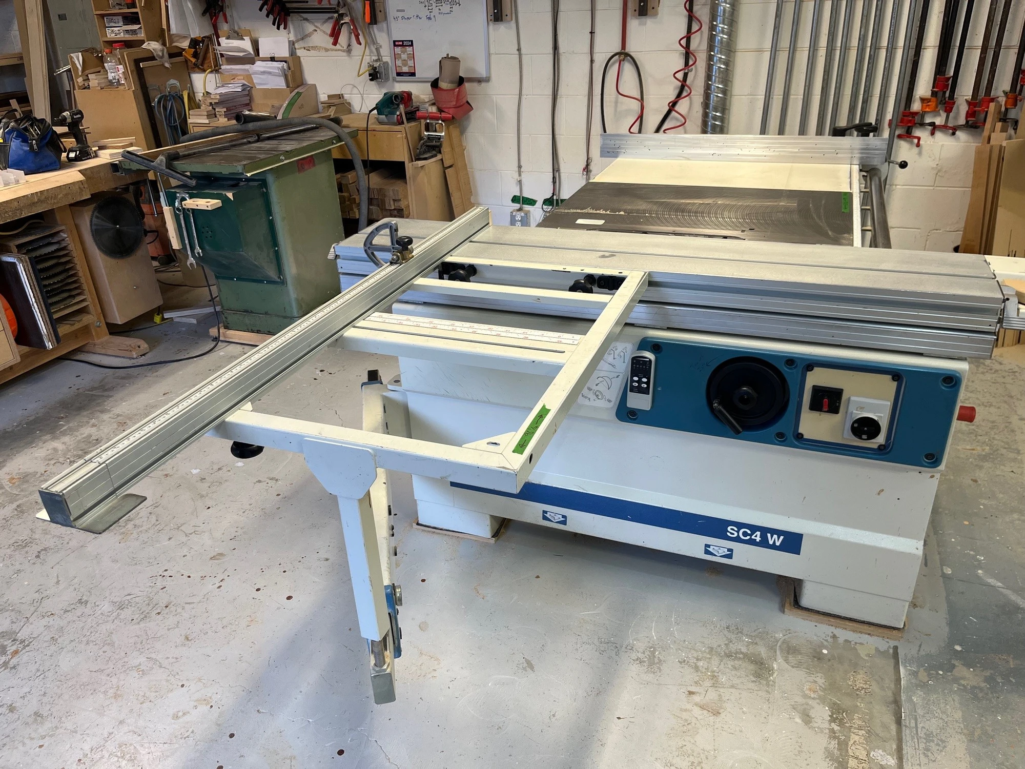 SCM Minimax SC4W 5 Ft Sliding Saw single phase