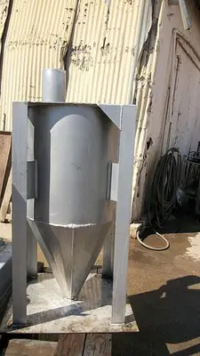Hopper, 22" x 25", Alum, 23" Cone Bottom #S740137