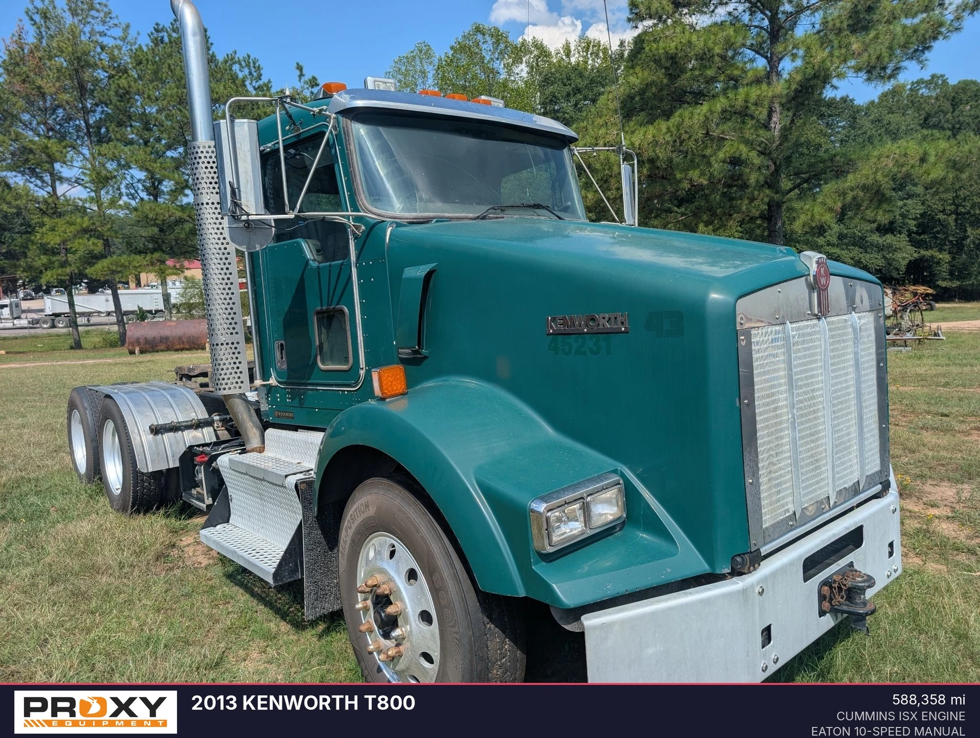 Used 2013 KENWORTH T800 Conventional trucks Alabama US | Proxy Equipment #1426113