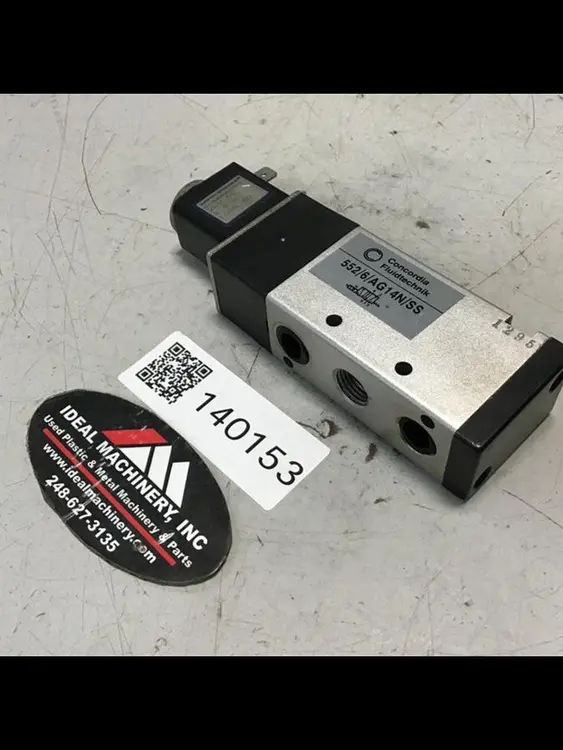 Used CONCORDIA FLUIDTECHNIK 552/6/AG14N/SS Valves/Fittings Michigan US | Ideal Machinery #794869
