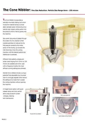 Gericke GCN 300 Comil size reduction mill