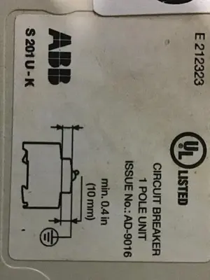USED ABB S2014-K20A