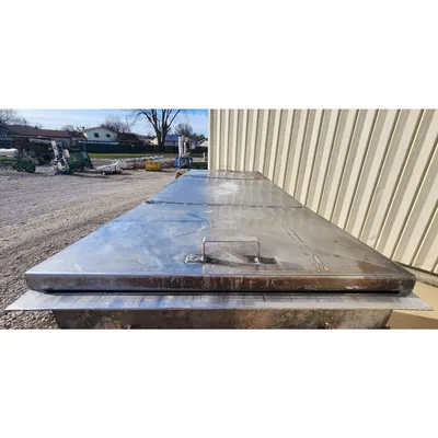 Used 35 Cu/Ft Stainless Steel Jacketed Double Ribbon Mixer