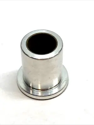 USED PBC LINEAR FLANGED LINEAR SLEEVE BEARING 1/2" ID 1" LONG