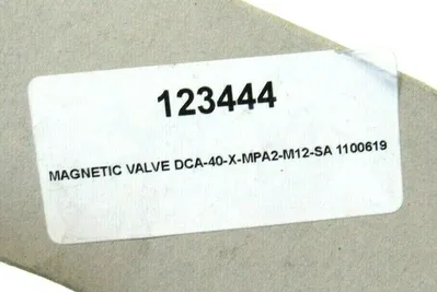NEW FESTO DCA-40-X-MPA2-M12-SA VALVE 549328 DCA40XMPA2M12SA