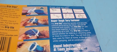 NEW Shelter Systems VERSTILE TARP FASTNER