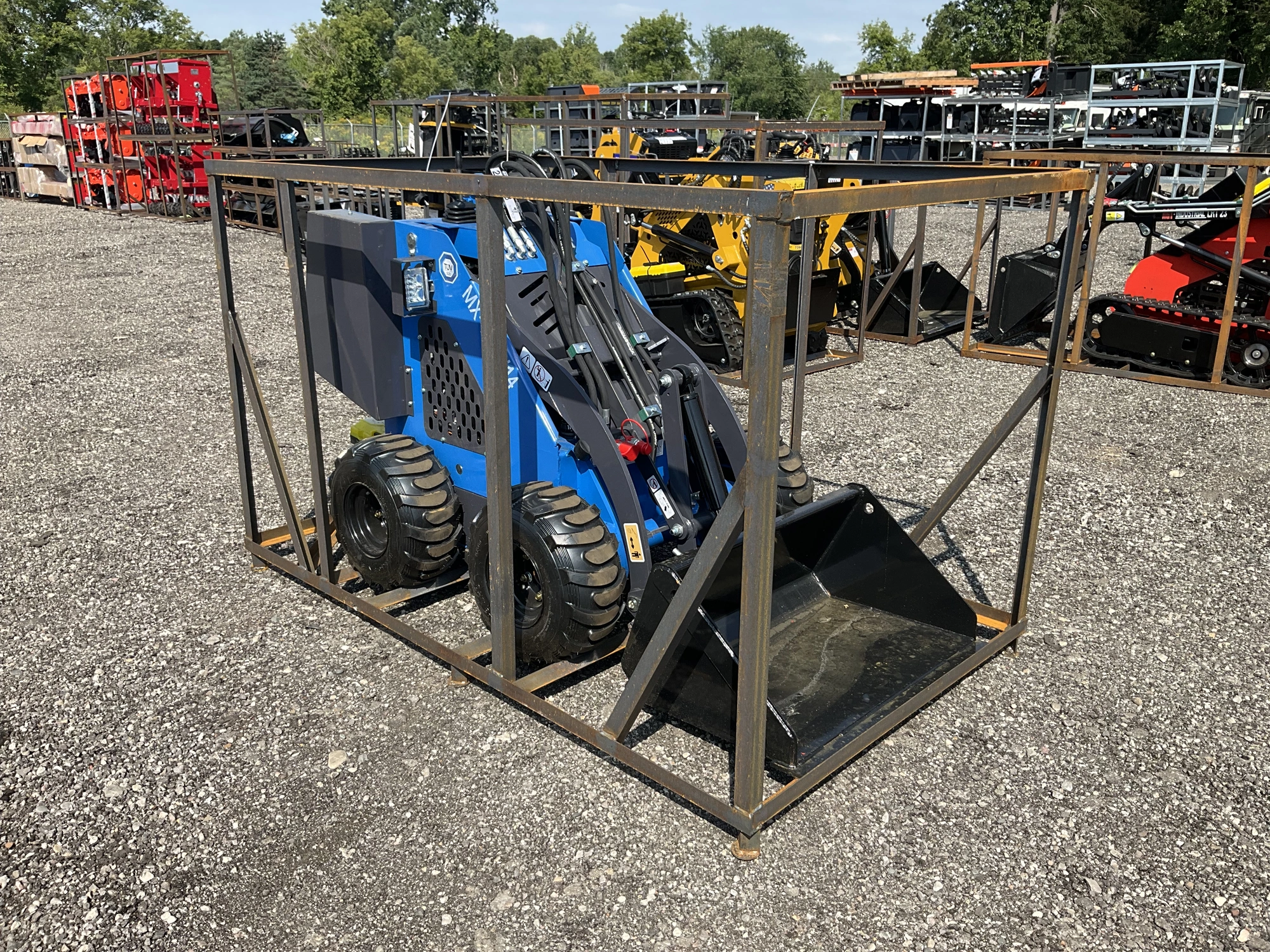 Used 2026 AGT MX-MRW14 STAND ON MINI WHEEL LOADER Compact Utility Loaders Michigan US | Miedema Asset Management Group #1341119
