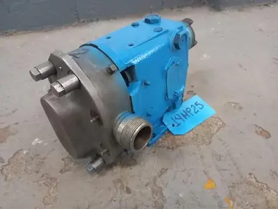 SPX Flow model 018U1 stainless steel positive displacement pump