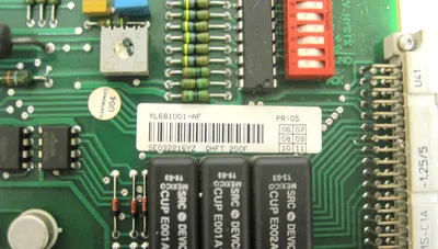 USED ABB YL681001-AF PC BOARD QHFT-200F, YL681001AF