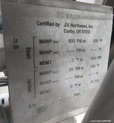 Used MRX Xtractor FIYRR-XTR 20L Supercritical CO2 Extraction System