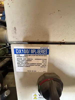 Used 2015 YASKAWA MOTOMAN YASKAWA MOTOMAN MPL160II Robots Michigan US | RAB Industries, Inc. #1148016