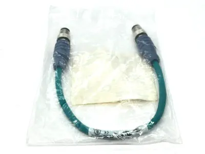 RSCD RSCD 440-0.3M | Turck  Eurofast Ethernet Cordset Double M12 Male 0.3M U-04469 - New