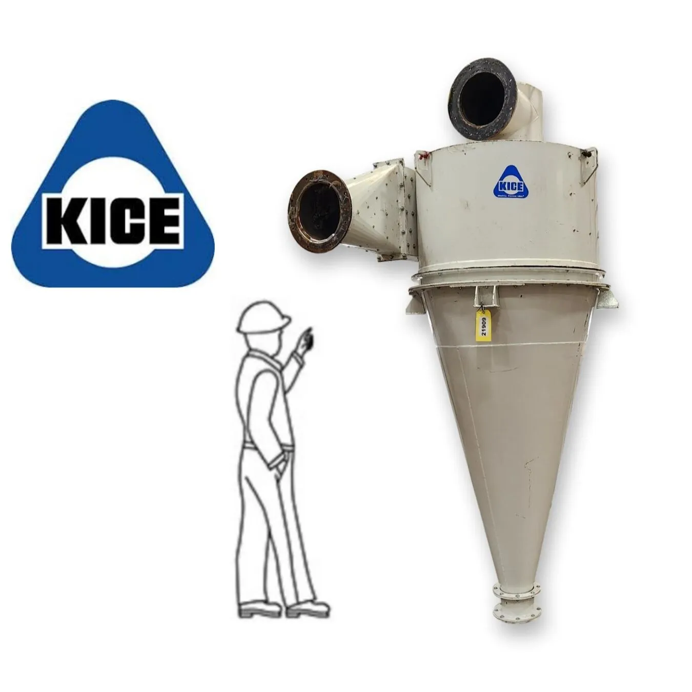 Used KICE INDUSTRIES INC. CK-42 Cyclones West Virginia US | JM Industrial #1744142