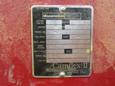 USED Masoneilan Camflex II