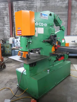 Hill-Acme Model 6A Hydraulic Ironworker 105 Ton Punching
