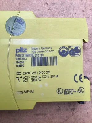 Pilz PNOZX1 24VAC/DC Safety Relay