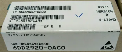 NEW SEALED SIEMENS 6DD2920-0AC0 INTERFACE MODULE 6DD29200AC0