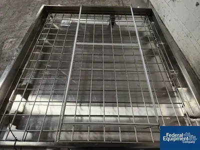 Unknown Stainless Steel Cart, with Roller Rack