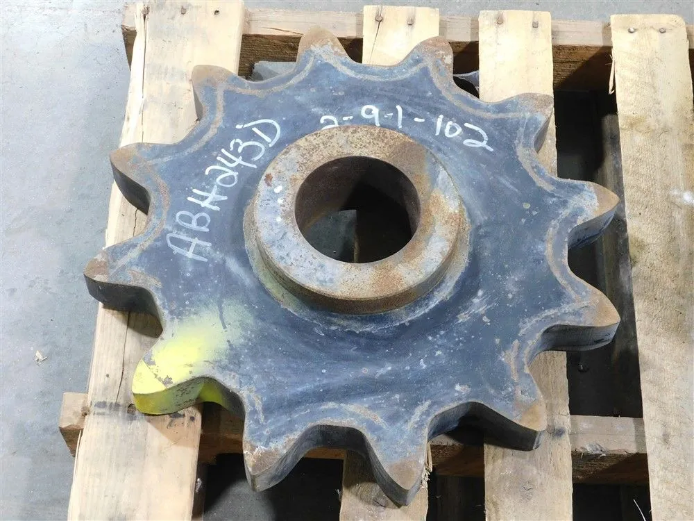 Martin 1207 12 H Sprocket 21.5" OD 5" Bore 4" W 12 Teeth Used