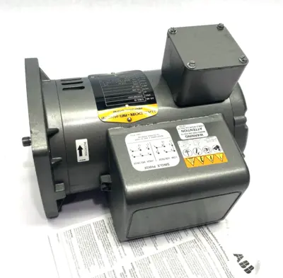 Used ABB, Baldor-Reliance Electric Motor 1-Phase 3450rpm 0.33HP 34N525R142G1 A.C. Motors Michigan US | Maverick Industrial Sales #1391771