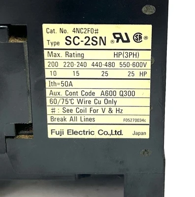 USED FUJI ELECTRIC SC-2SN