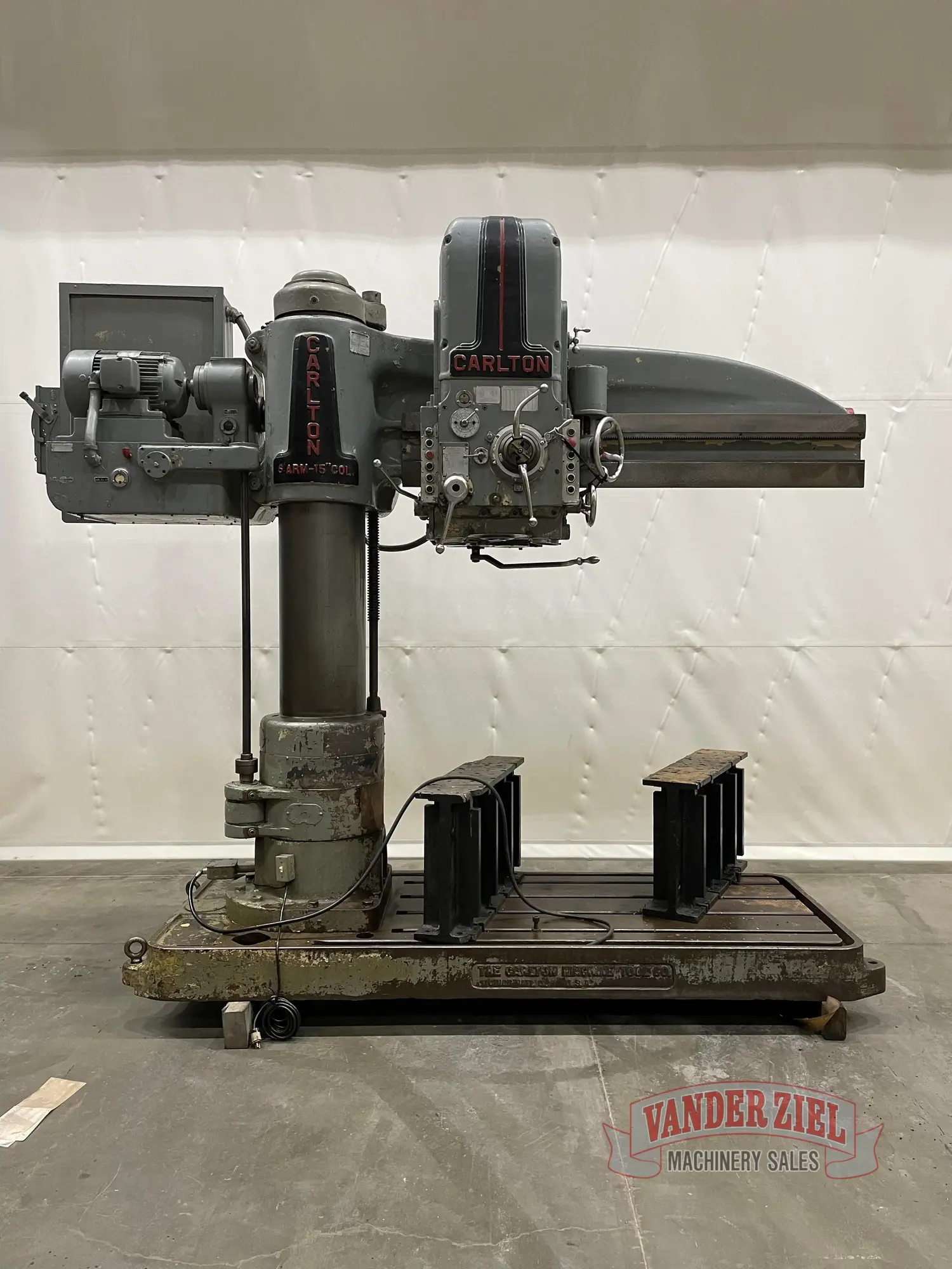 Used CARLTON 3A Radial Drills Michigan US | Vander Ziel Machinery Sales #480422