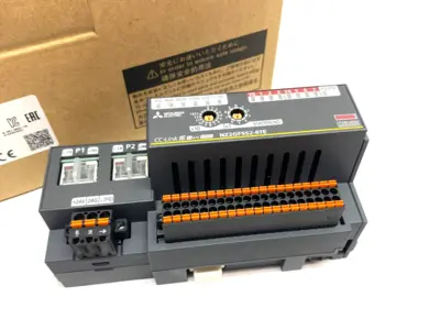 USED MITSUBISHI ELECTRIC MELSEC BLOCK TYPE REMOTE SAFETY DC DIGITAL OUTPUT UNIT CC-LINK