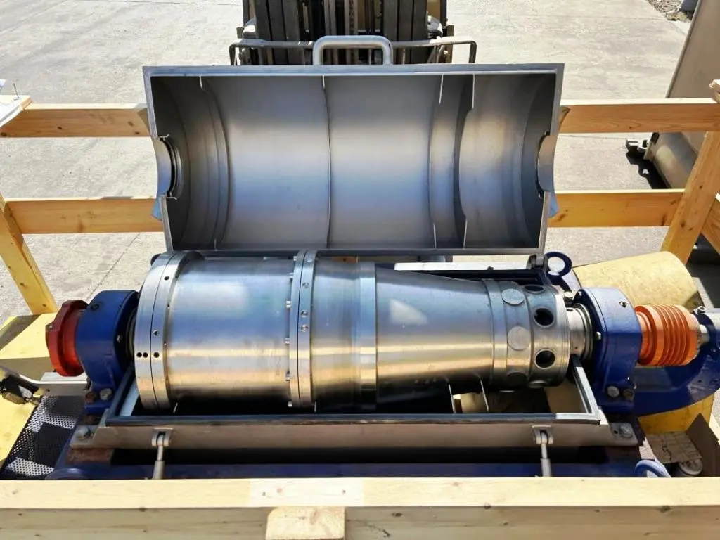 (2) Alfa-Laval NX 414B-31G decanter centrifuges, 316SS.