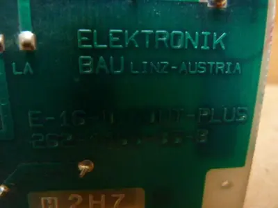 USED ELEKTRONIK 262-1456-85-B