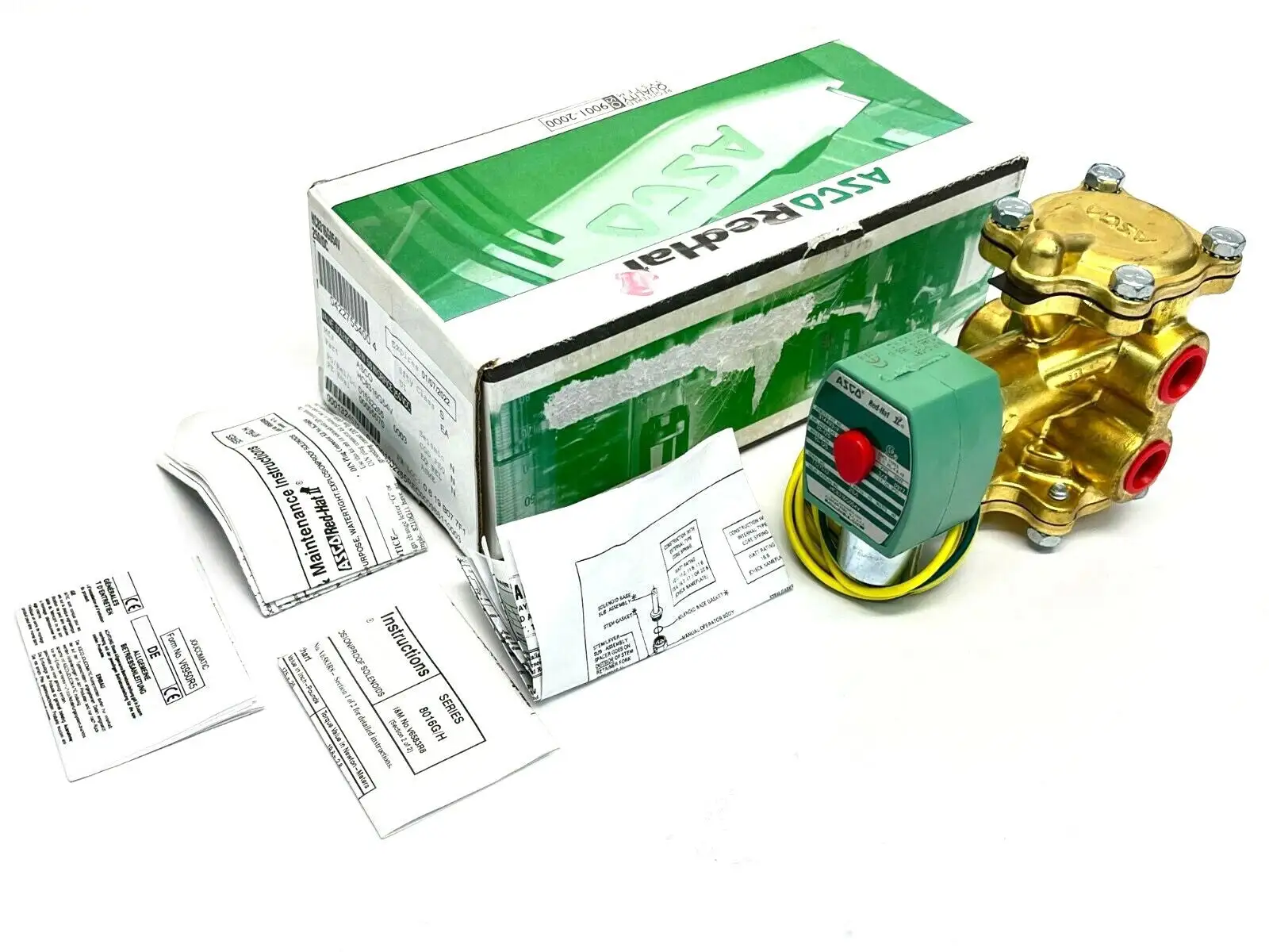 HC8316G054V | ASCO  Red-Hat II Solenoid Valve NSNB 250/DC - New Other