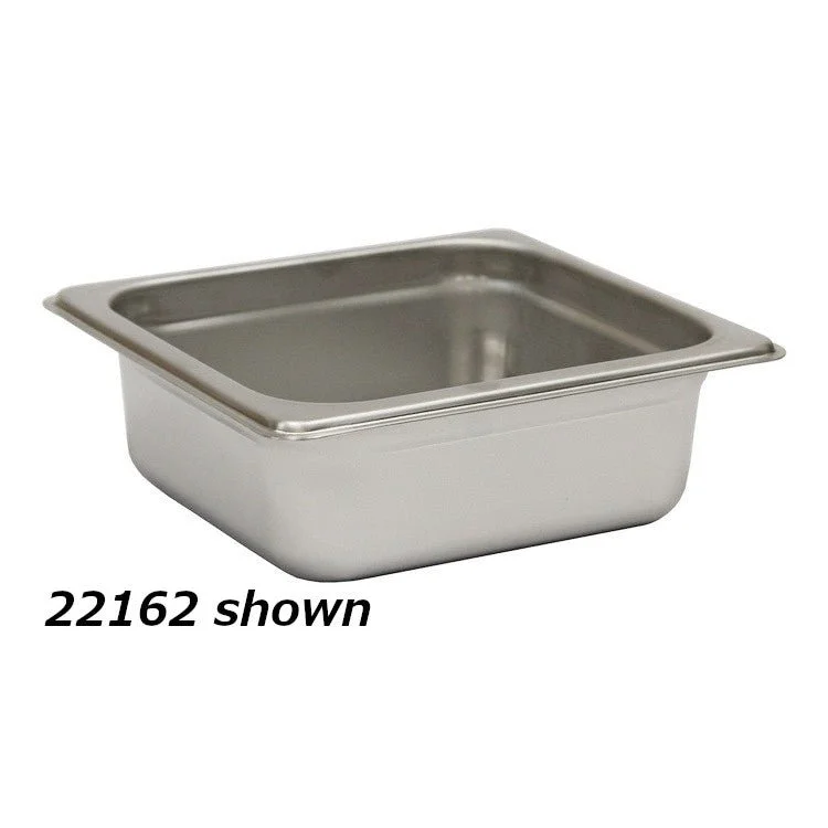 New | in-Stock Browne Browne 22164 Stainless Steel Steam Table Food Pan 1/6 Size 4″ Deep Case of 12 Steam Pans Illinois US | Falcon Restaurant Supply #1376475