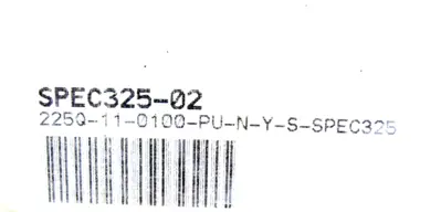 NEW ACCU-CODER 225Q-11-0100-PU-N-Y-S-SPEC325 ENCODER 225Q110100PUNYSSPEC325