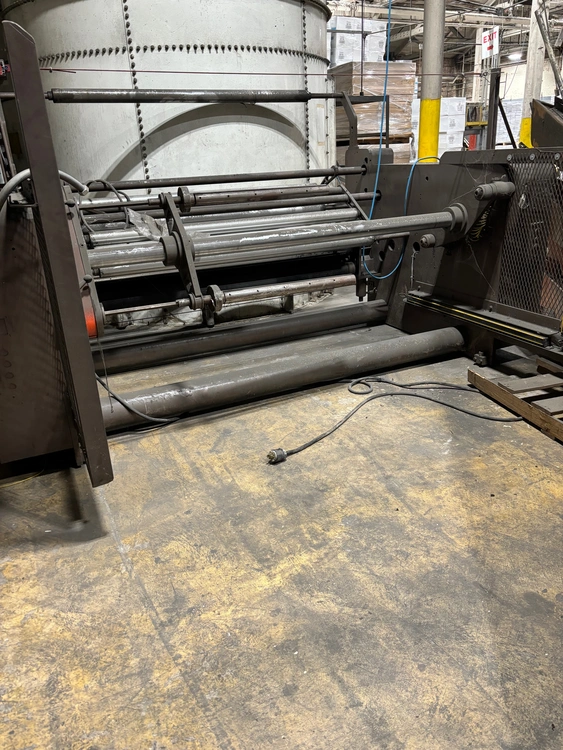 GLOUCESTER ENGINEERING CO MODEL 126 SINGLE TURRET SHAFTLESS WINDER, 74" Winders, Single Turret | Mark One Machinery