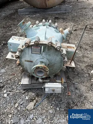 USED Alfa Laval 100 Sq Ft Alfa Laval Spiral Heat Exchanger, 130#