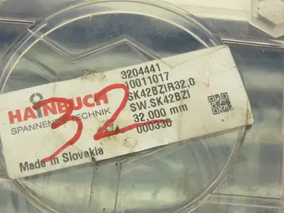 Hainbuch 	SK42BZIR32 Clamping Head Serrated Bore 32mm x 47mm OAL Chuck Type H