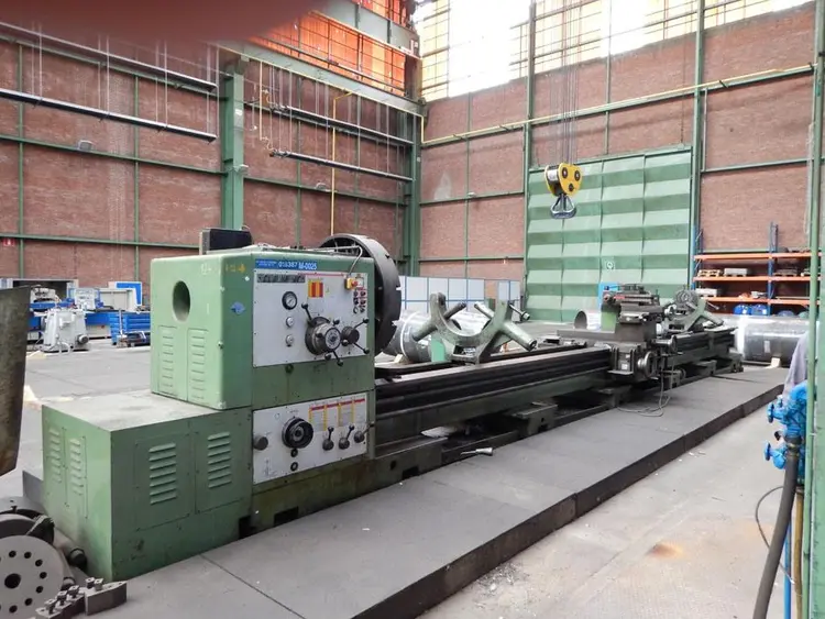 Used MERLI CLOVIS Ø 1300 X 10 000 MM Engine Lathes BE | Apt International N.V #361675