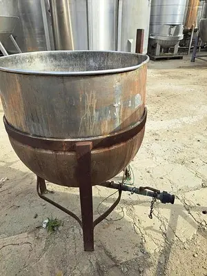 Kettle, 80 Gallon, S/st, Jkt, 40 PSI, Groen #S745331