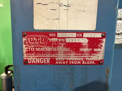 Used CTD _UNKNOWN_ Tube, Pipe & Bar Cut-Offs Pennsylvania US | Highland Automation #1298373
