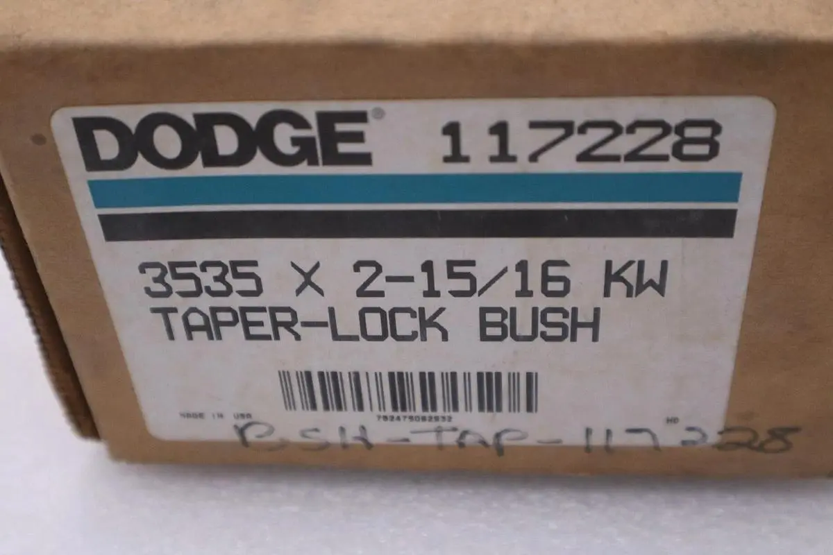 DODGE 117228 3535X2-15/16 KW TAPER LOCK BUSH - STOCK GF558
