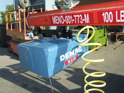 Demag 125 lbs. Capacity Cable Type