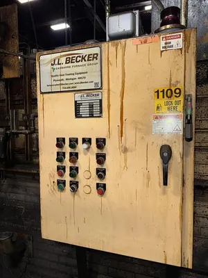 36"W x 30"H x 72"L, Gasbarre, 1300°F, Gas Fired, Fiber Lined, 6000 Pound Capacity