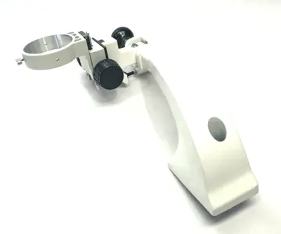 Used Unbranded Adjustable Stereo Microscope Focus Rack, 76mm Collar Dia. w/ Swin Microscope Accessories Michigan US | Maverick Industrial Sales #1395381