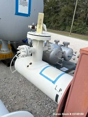 Used Fabsco 299 Sq Ft Shell & Tube Heat Exchanger, Carbon Steel, 405 PSI, 2023