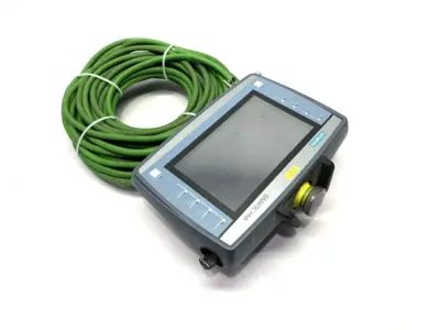 USED SIEMENS SIMATIC HMI KTP700F MOBILE, 7.0" TFT DISPLAY W/ CABLE