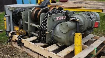 USED SPANCO 5 Ton Gantry