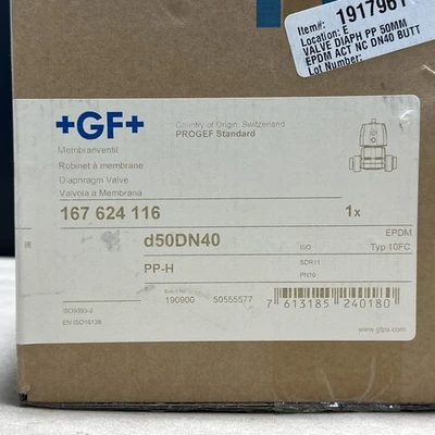 NEW GEORG FISCHER 167 624 116