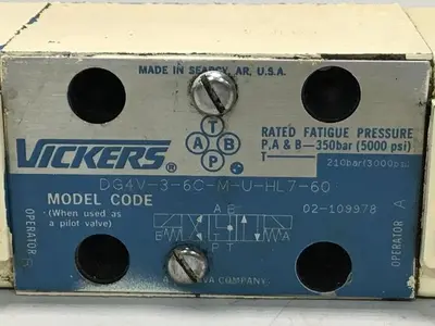 USED VICKERS DG4V-3-6C-M-U-HL7-60